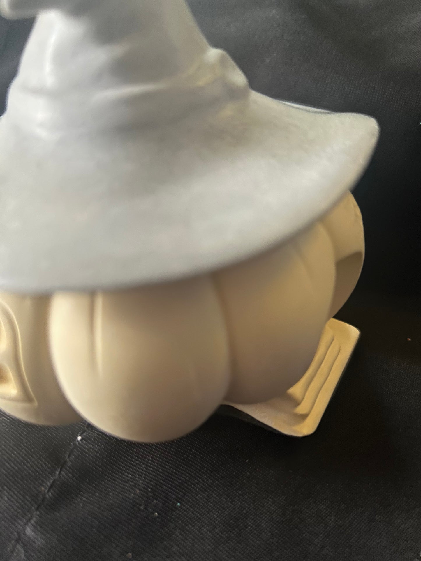 Witches Hat Pumpkin Candle Pot